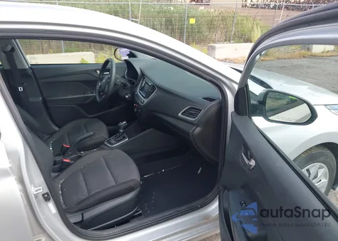 2021 Hyundai Accent Se из США, поврежденный, VIN 3KPC24A62ME131607